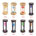 thumbnail image 2 of Reloj de arena de madera Reloj de arena Reloj de arena de 3 minutos Reloj de arena para niños Cepillo de dientes Temporizador Contador de tiempo Regalo para niños Decoración del hogar Inevent JJ18572-03B, 2 of 6