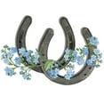 thumbnail image 3 of CafePress - Forget Me Not Horseshoes - Postcards (Package of 8), 3 of 3