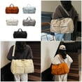 thumbnail image 2 of Compact Foldable Bag Large Capacity Shoulder Bag Crossbody Bags with Reinforced Handle for Travel and Outdoor, 2 of 9