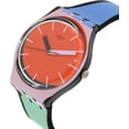 thumbnail image 2 of Swatch Women's Originals GB286 Red Silicone Swiss Quartz Fashion Watch, 2 of 3