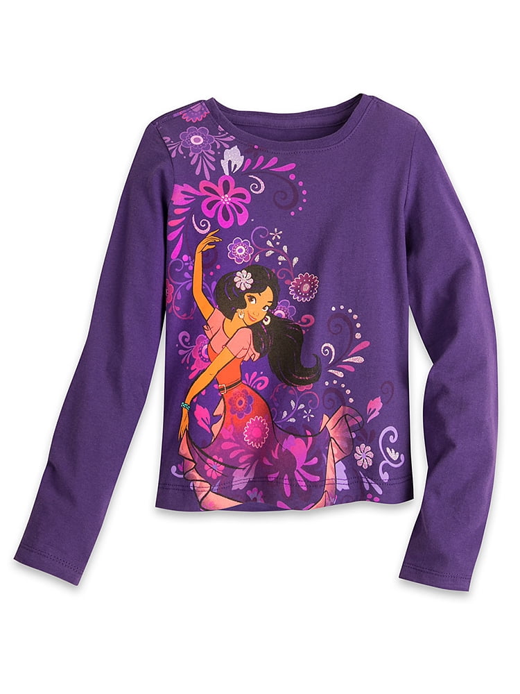 Disney Store Girls Elena Of Avalor Long Sleeve Shirt ...