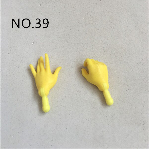 Rare Limited Collection Original Heroine Hands Doll Hands DIY Toys Doll Accessories 1/6 Doll White Black Brown FR IT Doll Hands Gao Jinjia LED