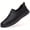 Black, variant on Men'S Comfortable Casual Loafers, Stylish And Versatile Soft-Soled Non-Slip