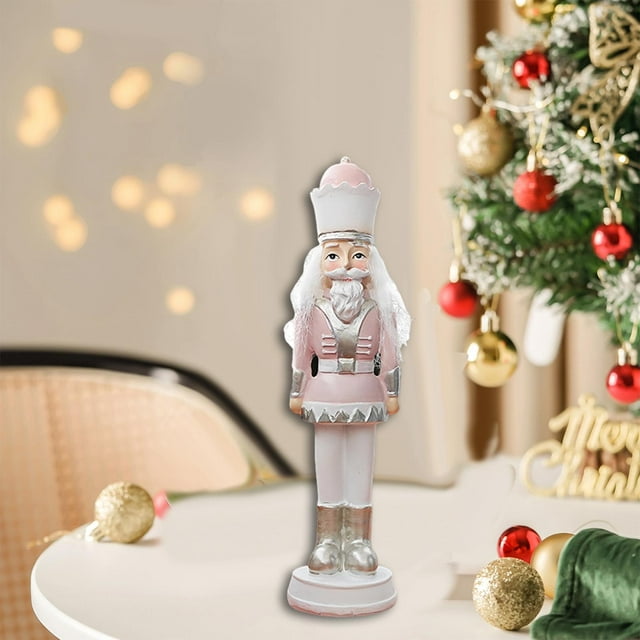 Estatua de Cascanueces Macarena Decoración escultura de cascanueces Rosa 6 cm x 22 cm