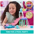thumbnail image 3 of Gabby’s Dollhouse, Pool Playset with Figures and Accessories, 3 of 11