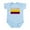 Sky Blue, variant on CafePress - Colombian Infant Bodysuit - Baby Light Bodysuit, Size Newborn - 24 Months