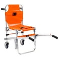thumbnail image 3 of LINE2design  2-Wheel EMS Manual Stair Chair - Foldable Emergency Evacuation Chair - Made in USA - Aluminum Frame with Non-Slip Handles - 350  lb Capacity, 3 of 9