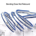 thumbnail image 2 of RV PVC flexible + regla de metal 30 cm * 2 Regla curva flexible Regla curva claramente flexible Dos escalada portátil para oficina escuela estudio dibujo técnico carpintería de prendas de vestir Sailing Electrónica, 2 of 5