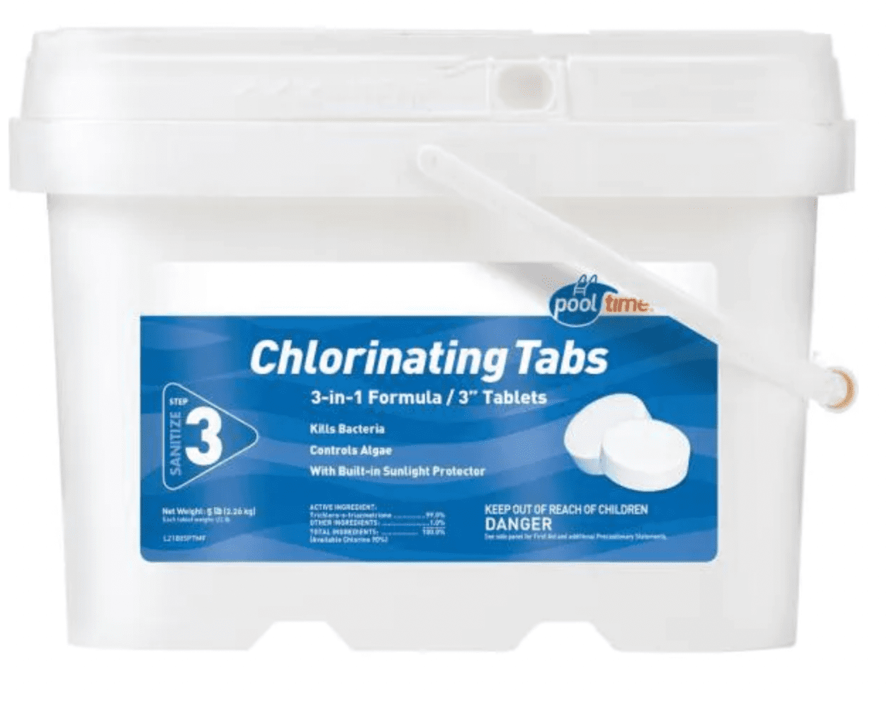 chlorinating a kiddie pool