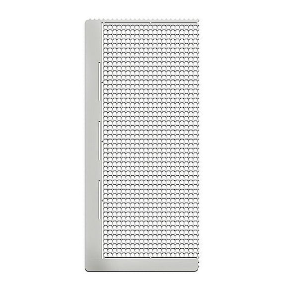 MesaSe Règle en Acier Inoxydable Point de Forage Rapide Facile à Enlever Nano-Couleur Robustesse Plus Forte