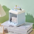 thumbnail image 4 of Fiudx Ofertas y liquidaciones Organizador de papelería para estudiantes para niños, máquina de muñecas multifuncional, caja de bolígrafo, cubo, bolígrafo con adornos para niñas, tubo, 4 of 7
