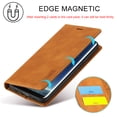 thumbnail image 6 of Compatible with Samsung S8 Plus Wallet Case, PU Leather Flip Folio Case with Card Holders RFID Blocking Kickstand [Shockproof TPU Inner Shell] Phone Cover For Samsung Galaxy S8 Plus, Brown, 6 of 11