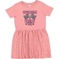 thumbnail image 3 of Inktastic Girls Love Racing Rally Flags Girls Toddler Dress, 3 of 5