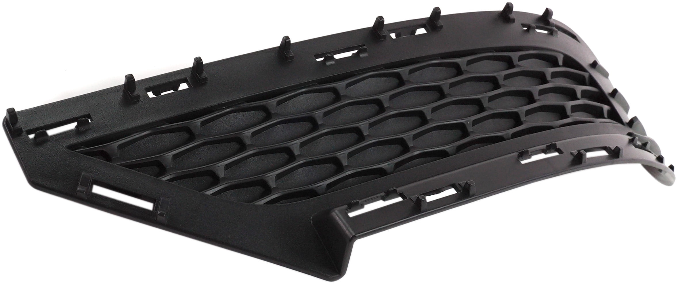 Fog Light Cover Compatible with 2015-2020 Chrysler 300 Left Driver Textured Black