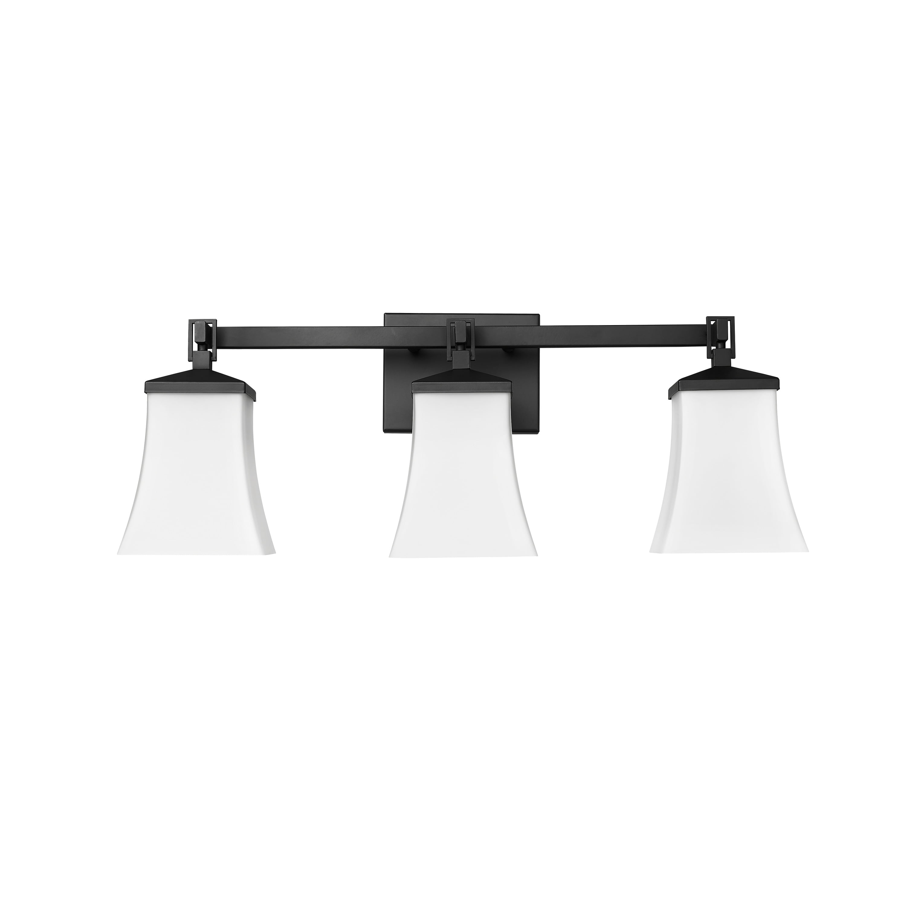 Open Box Millennium Lighting Sonorra 2/3/4 Light Vanity Fixture in Matte Black 3 Light - Matte Black