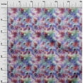 thumbnail image 3 of oneOone Georgette Viscose Medium Blue Fabric Tie Dye Sewing Material Print Fabric By The Yard 42 Inch Wide, 3 of 4