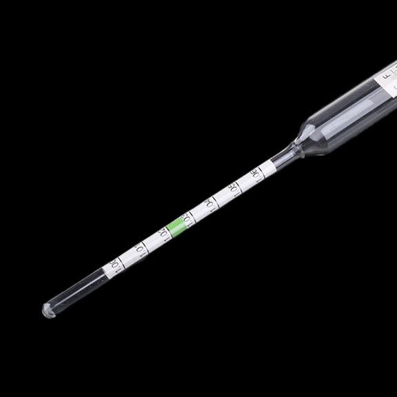 GENEMA Aquarium Glass Hydrometer with Thermometer Salt Marine Salinity Tester Meter