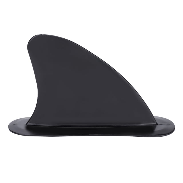 Aletas de seguimiento de quilla de PVC negro resistentes para kayaks, canoas y botes de remos: diseño integral duradero