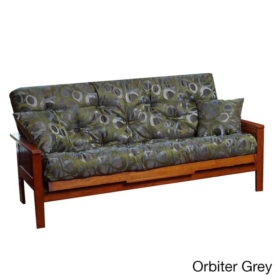 Royal Sleep Products Full Memory Foam Futon Mattress with Pillows