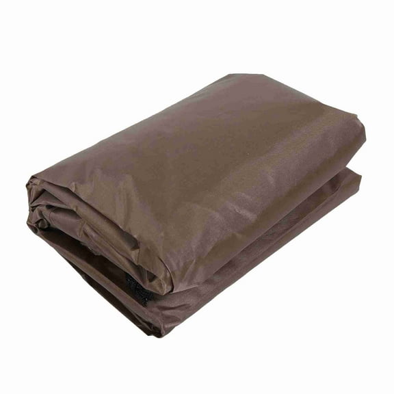 Outdoor Square Rainproof Dust Proof Bathtub Protector Cover Hot Spring Bath Cover Cap For Outdoor Bathtubs And Hot Springs Coffee