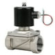thumbnail image 1 of Válvula solenoide NC de acero inoxidable de acción directa 2W‑400‑40B, rosca hembra G1 1/2 pulg., 24 V CC, 1 of 14