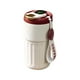 thumbnail image 1 of Taza de café de acero inoxidable 316 con indicador de temperatura | Taza de viaje térmica antigoteo de 450 ml | Vaso portátil con asa de cuerda para beber directamente | Mantiene las bebidas, 1 of 2
