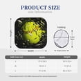 thumbnail image 3 of Honeii Ball Print Foldable Car Sun Shade for Windshield, 2-Piece UV Protection Shade, Protects Car Interior, Ideal for Cars, Trucks, SUVs-Medium, 3 of 6