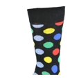 thumbnail image 2 of Sierra Socks Men Cotton Polka Dot Crew Socks M011619 (Shoe Size: 6-12, Black), 2 of 6