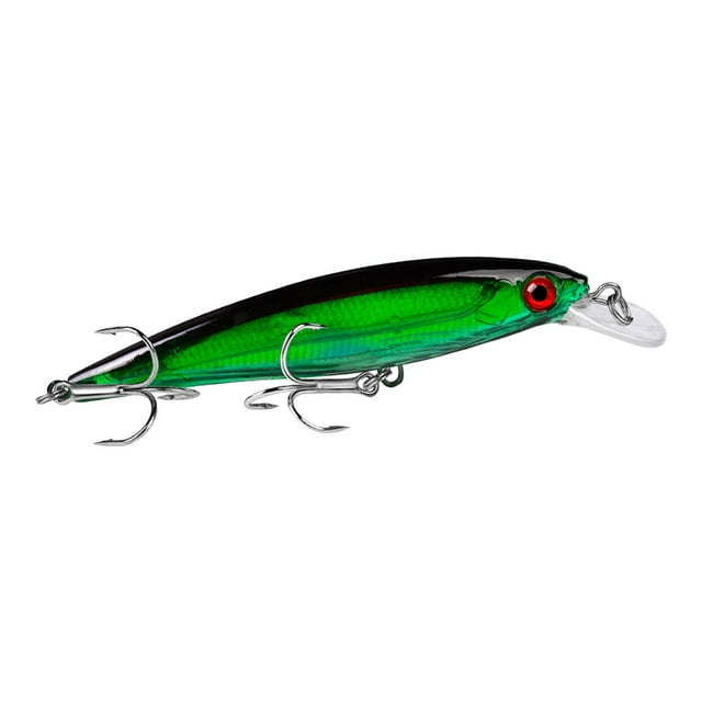 Anzuelo de pesca Swimbait Crankbait cm con anzuelos Bionic Bait Señuelo de pesca Cebo H