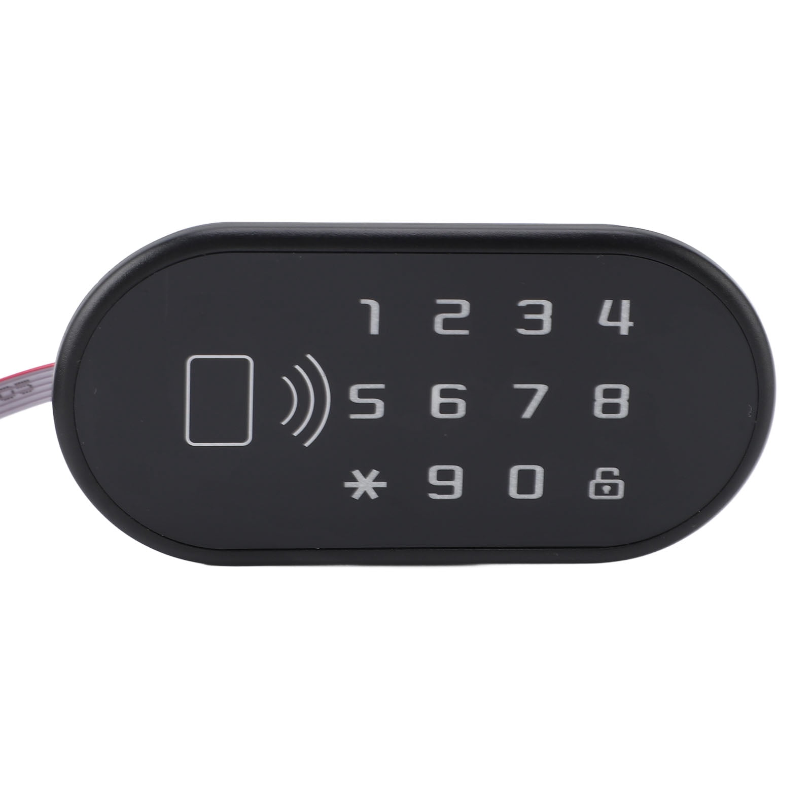 M Buder Cabinet Password Lock Zinc Alloy Closet Door Lock Security Shoe Cabinet Theft Proof Storage Cabinet Lock with Reset Pin Hardware Kit Ambidextrous Rectangle Matte Finish