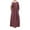 Wine Red, variant on ZANZEA Womens Dresses Full Sleeve Floral Printed Casual Long Dress