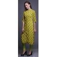 thumbnail image 5 of Bimba Printed Button Down Straight Tunic Dresses For Women Kurti Small, 5 of 6