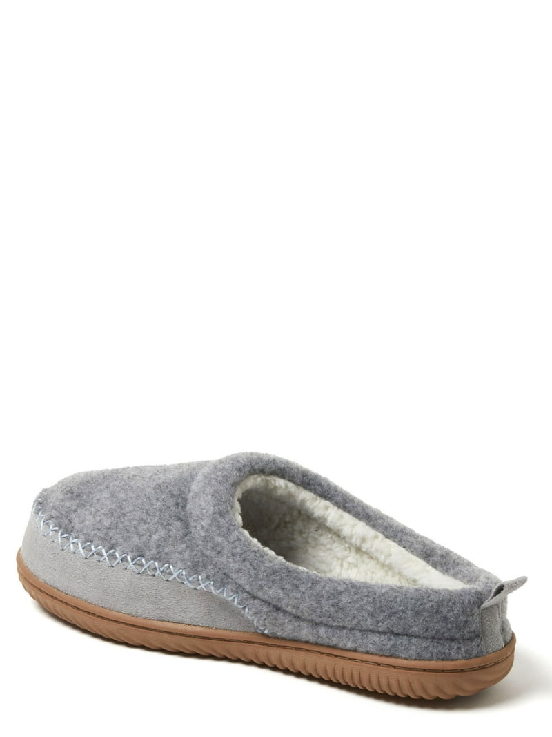 Dearfoams Cozy Comfort Women's Mixed Material Clog Slippers