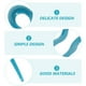 thumbnail image 5 of Horquillas para el cabello en forma de U, horquillas francesas para el cabello, palitos para moño, pasador para moño, accesorios para el cabello Updo para mujer, 3 uds., 5 of 7
