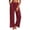 Wine, variant on QSAWXQZ Womens High Waisted Yoga Pants Stretch Straight Leg Pockets Soft Athletic Lounge Trousers 3XL