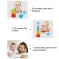 thumbnail image 3 of pitrice Children Rainbow Stacking Cups Toy Nesting Cups Stacking Stack and Nest Bath Water Toy for Kds No.01, 3 of 5