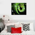 thumbnail image 4 of JEUXUS  Snake Pictures Wall Decor Poster Canvas Wall Art Animal Prints Printing、For Living Room Bedroom Office, 4 of 4