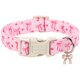 thumbnail image 1 of Collar de perro DOGWONG rosa primavera-verano para perros de talla XL, 1 of 6