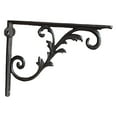 thumbnail image 3 of Soporte para Estante Ménsula Rústica de Pared para Estantería Y Refuerzo de Ángulo Fabricado en Hierro para Larga Durabilidad Adecuado para, 3 of 9