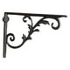 thumbnail image 3 of Soporte para Estante Ménsula Rústica de Pared para Estantería Y Refuerzo de Ángulo Fabricado en Hierro para Larga Durabilidad Adecuado para, 3 of 9