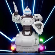 CREATITOY LED Dancing Robot Toy with Music, Colorful Lights & Auto-Sliding Action - Interactive Smart Robo-Pet for Playtime Fun