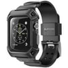 Apple Watch 2 Case, , Unicorn Beetle Pro,Rugged Case with Strap Bands Apple Watch Series 2 2016 -Black
