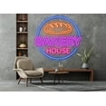 thumbnail image 2 of Glowneon Bakery House Shop Neon Sign, Bread Shop Wall Decor, 2 of 4