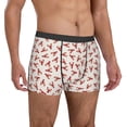 thumbnail image 5 of Men's Boxer Briefs, lobster Soft Comfy Mens Underwear Boxer Briefs Breathable With Widen Waist, 5 of 7
