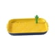 thumbnail image 4 of Bandeja de entrenamiento para ir al baño de malla para inodoro de perros, tapete de entrenamiento para ir al baño, inodoro de entrenamiento para mascotas para Azul amarillo, 4 of 9