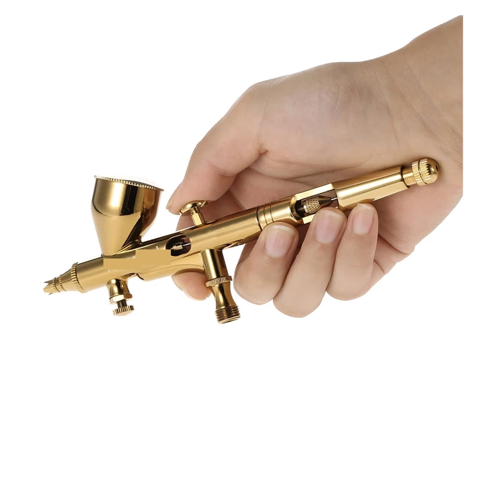 Gravity Dual-action Mini 9cc Airbrush Paint Nail Spray Gun Makeup Paint Set Face Tattoo Art DIY Tool 0.2mm/0.3mm/0.5mm