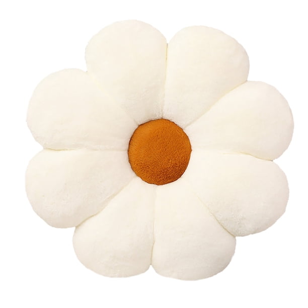 Cojín con forma de flor y almohada de felpa para sofá. Suave y Acogedor. Añade un toque de elegancia a su hogar. Ideal para Confort y Decoración.