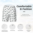 thumbnail image 5 of Lsque Mens Swim Trunks Turtle Pattern - Bathing Suit Compression Liner - Beach Swim Shorts Swimwear - (S-3XL) - Stretch Quick Dry -XX-Large, 5 of 9