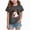 K116-Black, variant on KPVEVIQ Toddler Boy Girl Pumpkin Print Spooky Halloween T-Shirt Short Sleeve Kids Fun Tops