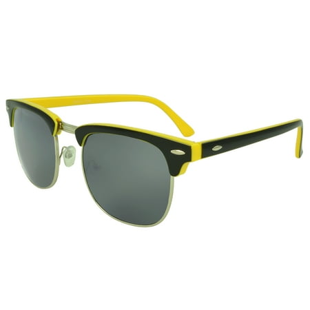 MLC Eyewear Trendy Soho, Club Master Fashion Sunglasses, Yellow